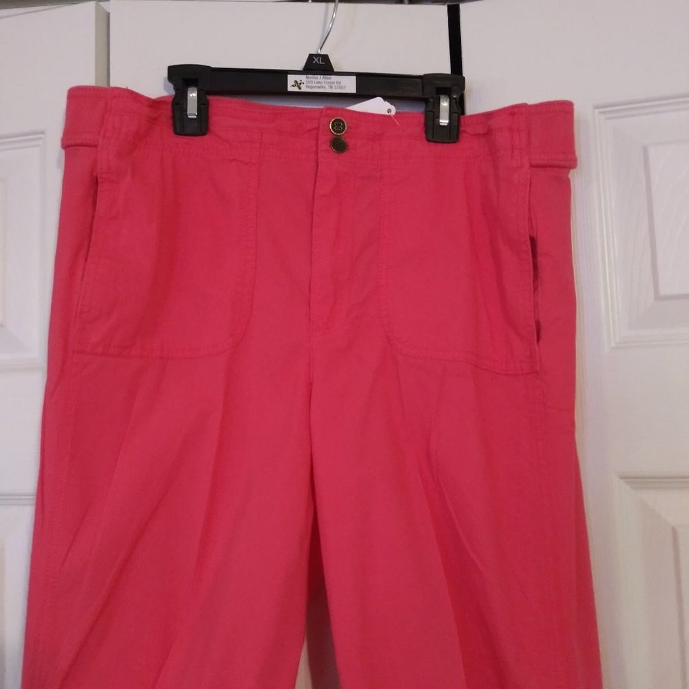 415 Size 12 Caribbean Joe capris - Picture 2 of 3